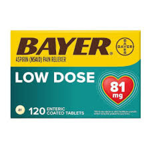 Low Dose Aspirin Regimen 81mg